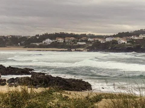 Playa de los botes Stock Photos