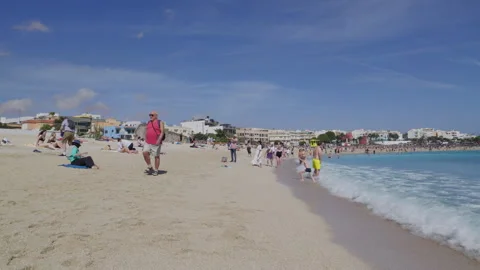 Playa de los Pozos o Playa Chica beach Stock Footage 304129072