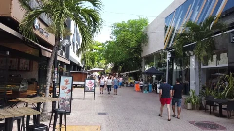 Playa Del Carmen in Mexico Stock Footage 173466030