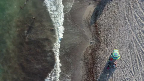 Playa drone Stock Footage 157332385