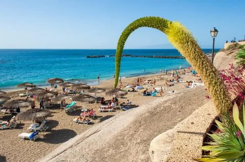 Playa El Duque Stock Photos