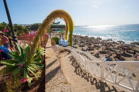 Playa El Duque Stock Photos