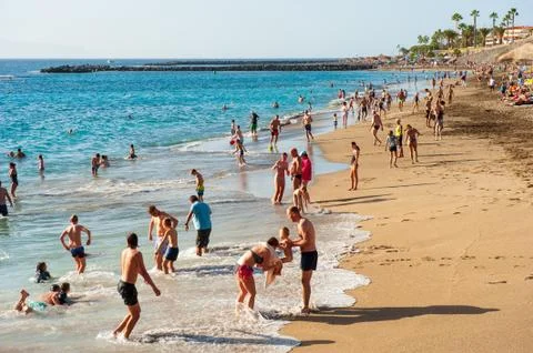 Playa El Duque Stock Photos