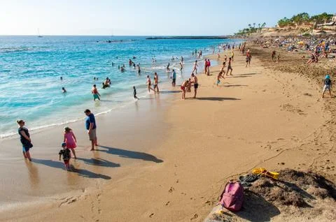 Playa El Duque Stock Photos