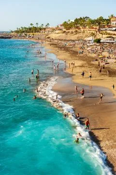 Playa El Duque Foto stock