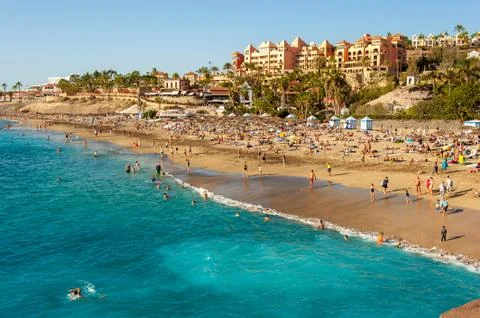 Playa El Duque Stock Photos