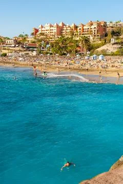Playa El Duque Stock Photos