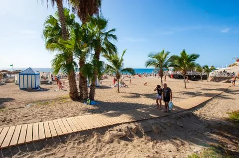 Playa El Duque Stock Photos