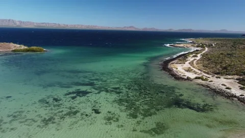 Playa El Requeson in Baja Sur, Mexico Stock Footage 229601708