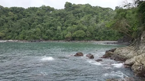 Playa La Vaca, a hidden gem beach near t... | Stock Video | Pond5