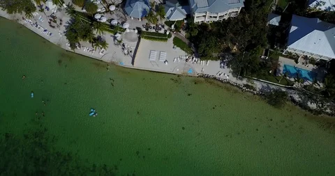 Playa largo resort beach Stock Footage 107277159