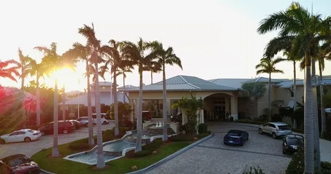 Playa largo resort beach front Stock Footage 107275437
