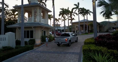 Playa largo resort front Stock Footage 107276102