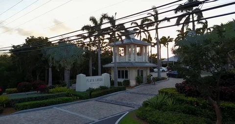 Playa largo resort front Stock Footage 107276208