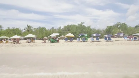 Playa Macao Punta Cana (RAW) Stock Footage 93322920