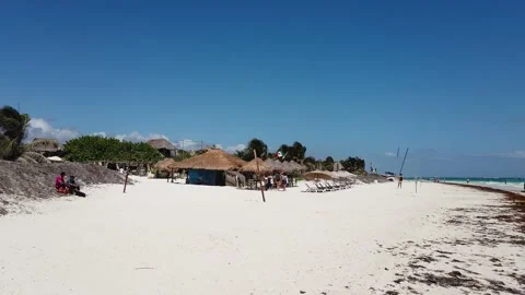 Playa Paraiso in Tulum, Mexico 스톡 동영상 173551228