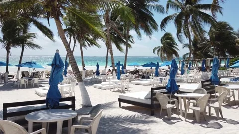 Playa Paraiso in Tulum, Mexico 스톡 동영상 173552187
