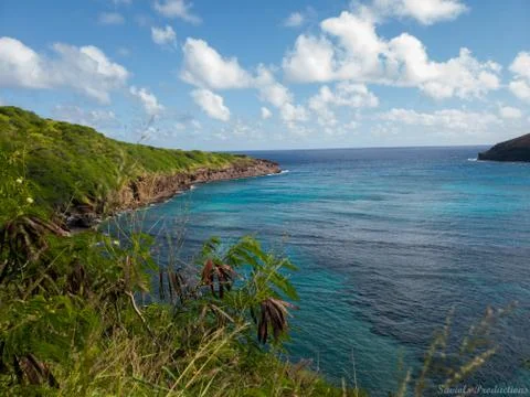 Playa privada Azul 스톡 사진
