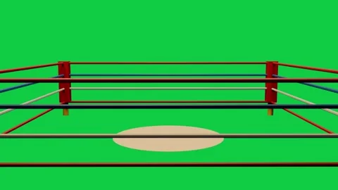 Playback starting bringing camera toward ring center, lowering for close framing Stock Footage 339724977
