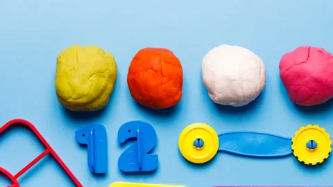 Playdough Stock Footage 151024989