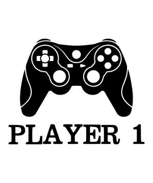 Player 1 Stock Illustration