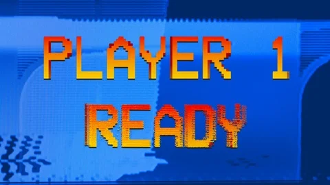 player ready computer game arcade Stock Video Pond5
