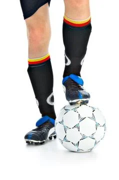 Player with ball Foto stock