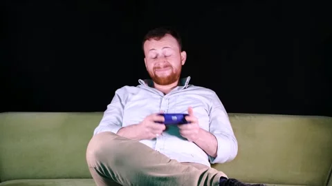 Player gets bored Stock Footage 255456368