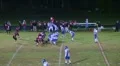 Player Intercepts Football 05 HD Footage