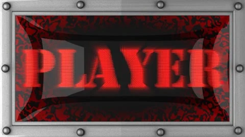 Player on led Видео 8734434