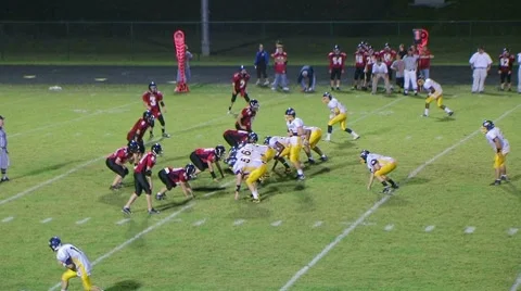 Player Scores Touchdown 02 動画素材 8665421
