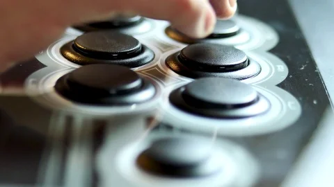 Player with a stick arcade. Stock Footage 95727660