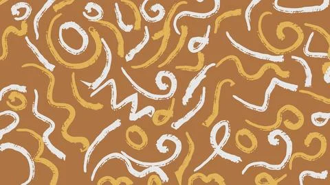 Playful abstract brown background Stock Illustration
