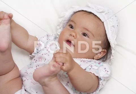 Playful baby Stock Photos