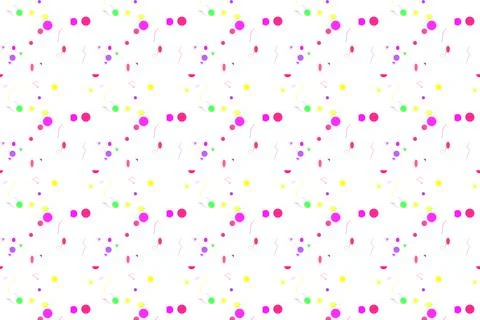 Playful Bold Pattern Background Retro Design Decorative Layout Stock Illustration