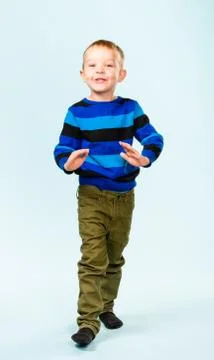 Playful boy Foto stock