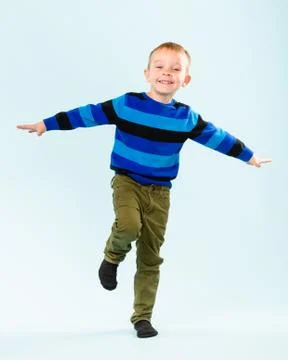 Playful boy Foto stock