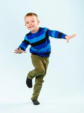 Playful boy Foto stock