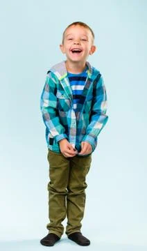 Playful boy Foto stock