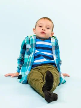 Playful boy Foto stock