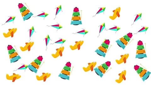 Rainbow Kids Pattern Stock Videos – Royalty-Free HD & 4K Videos