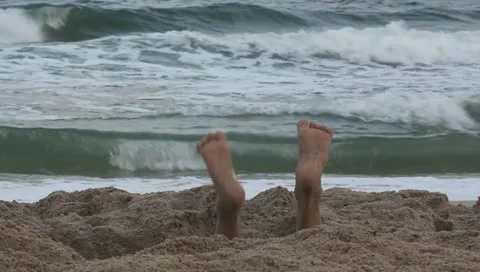 Playful Feet Stock Footage 10833032
