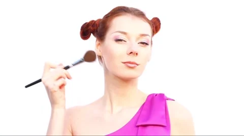 Playful makeup Video stock 907107
