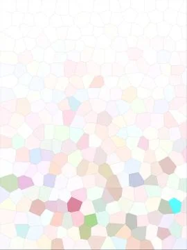 Playful mosaic abstract background Stock Illustration
