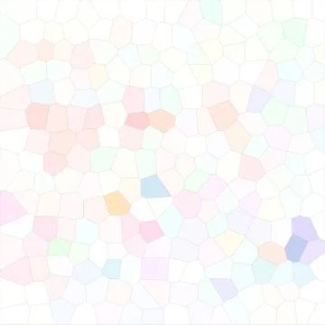 Playful mosaic abstract background Stock Illustration