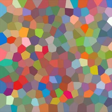 Playful mosaic abstract background Stock Illustration