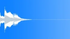 Playful Piano Four-Note Interface Notice Stock Music