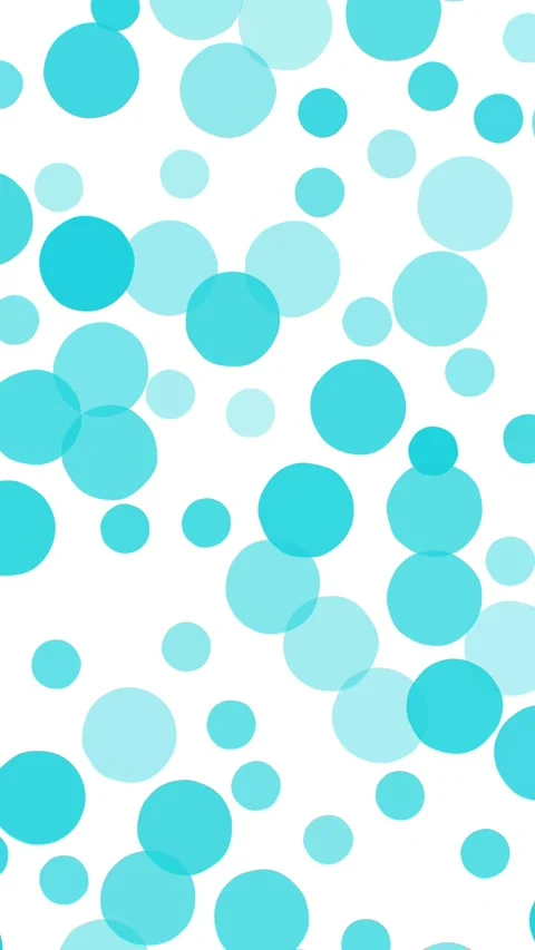 Playful Polka Dot Motion Background in Light Blue Stock Footage 337537465