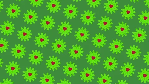 Playful retro sneakers pattern with rainbow soles animation 스톡 동영상 308061751