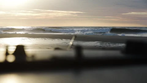 Playful Summer time surf Stock Footage 284848890